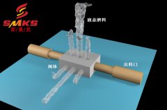 ABS閥體去毛刺，相交孔去毛刺前后對比！